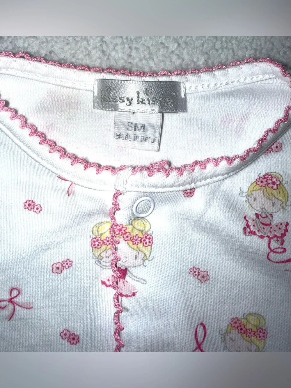 Kissy Kissy baby girl ballerina gown, size S, 0-3 mos